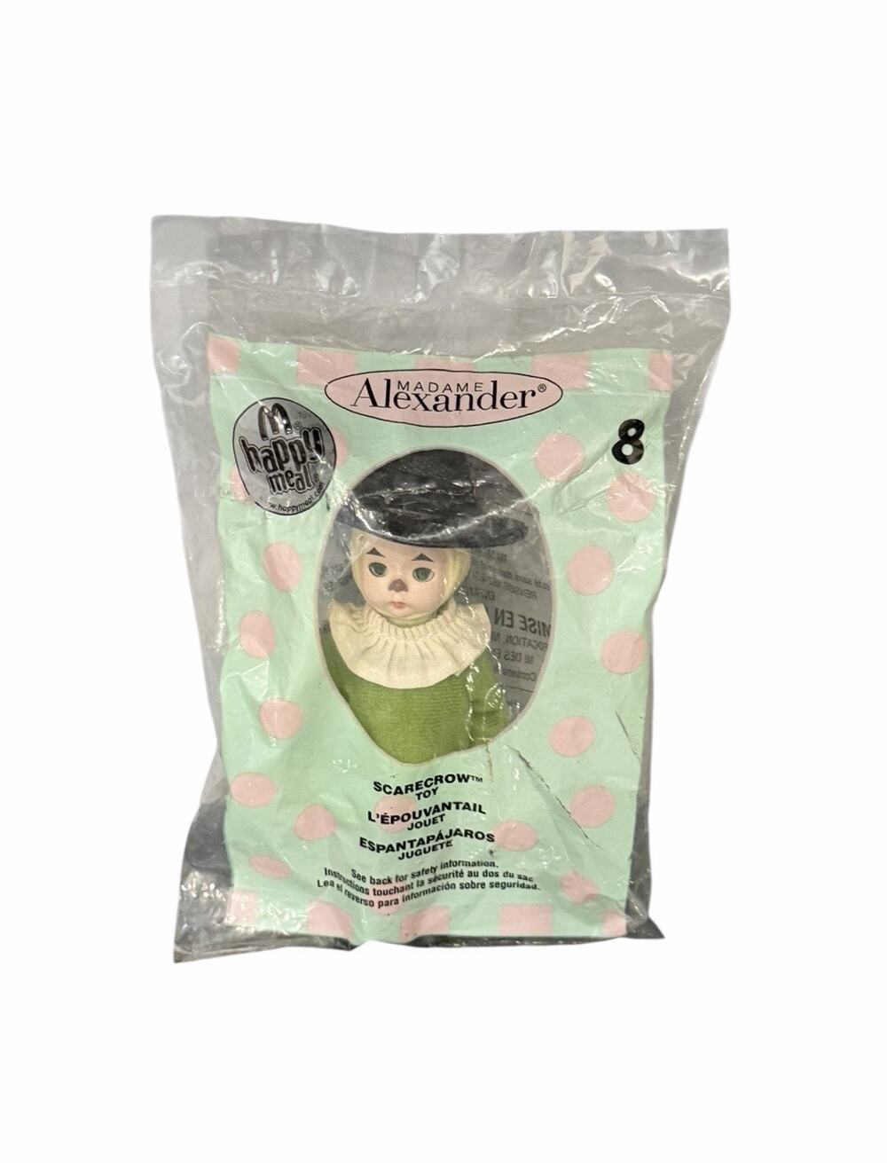 NEW! Madame Alexander Wizard Of Oz Scarecrow 5” Doll McDonald’s 2007 Collectible
